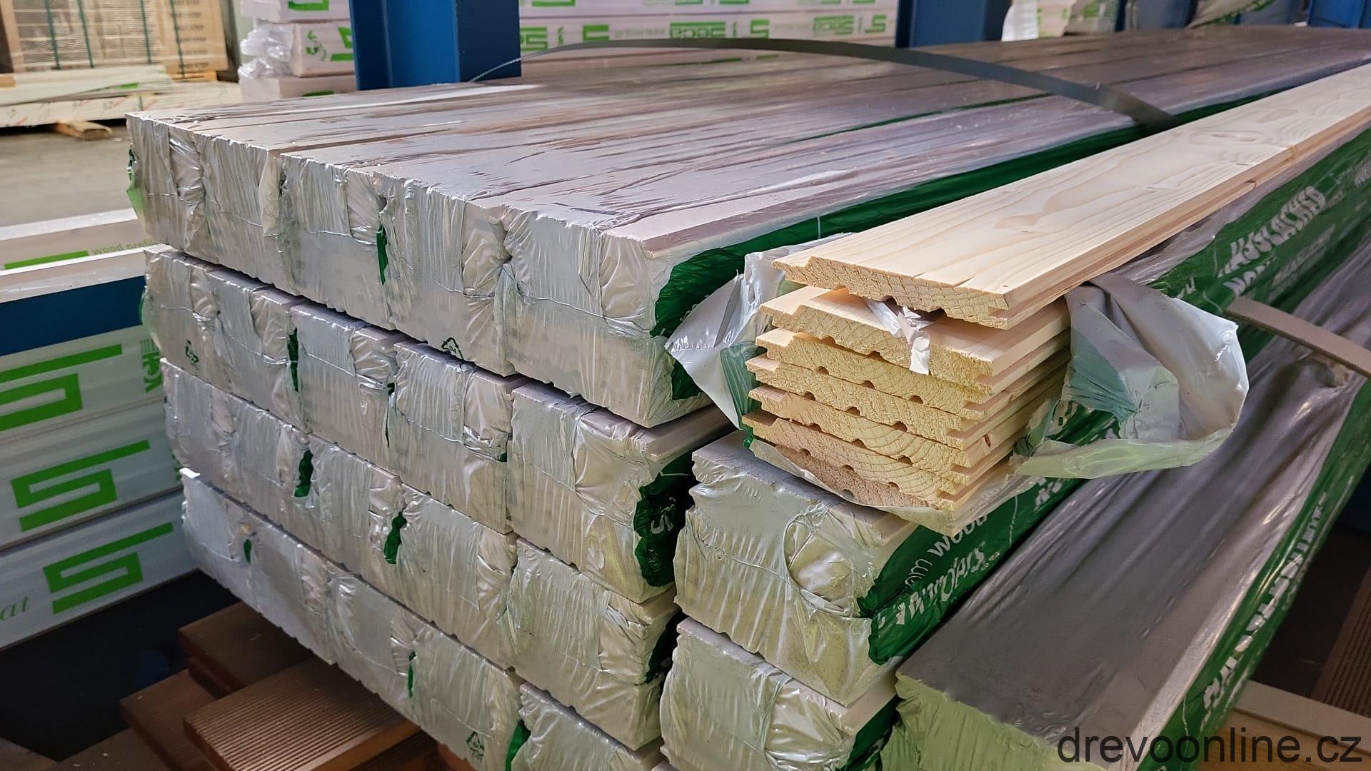 Palubka obkladová smrková tatran A/B, 15x116x4 000mm, (3,248)/bal)